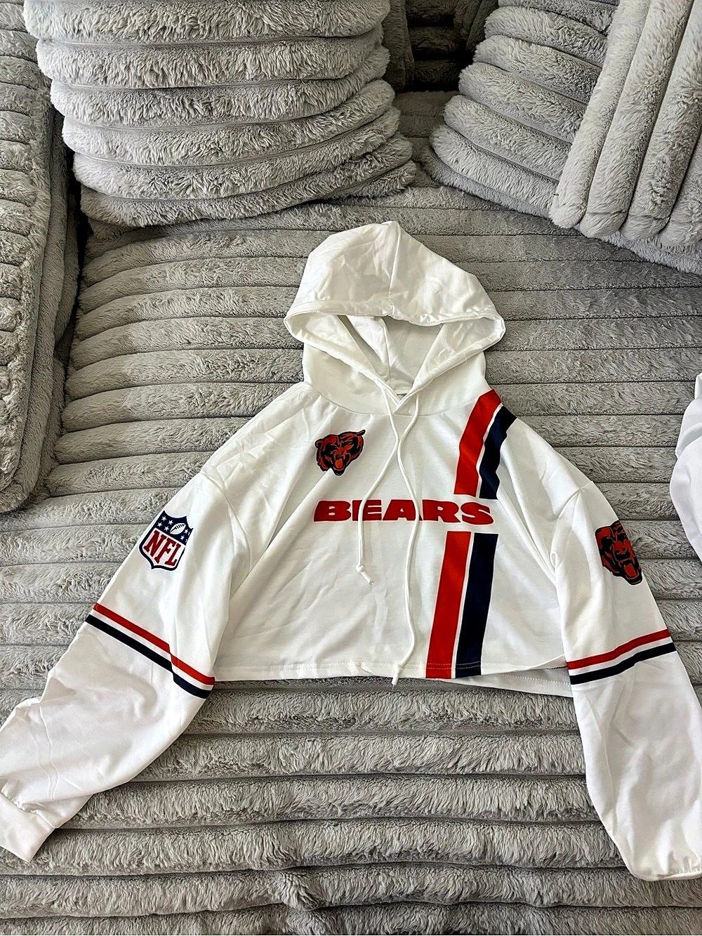 NFL Chicago Bears Color Block Hooded Jacket
